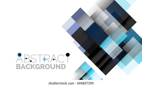 Business presentation geometric template. Digital technology layout, brochure or flyer concept or geometrical web banner background