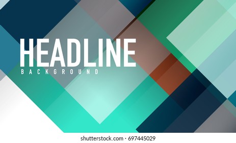 Business presentation geometric template. Digital technology layout, brochure or flyer concept or geometrical web banner background