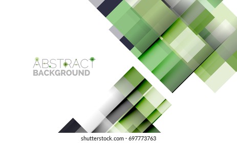 Business presentation geometric template. Digital technology layout, brochure or flyer concept or geometrical web banner background