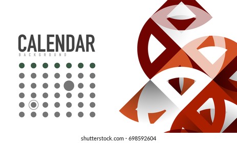 Business presentation geometric template. Digital technology layout, brochure or flyer concept or geometrical web banner background