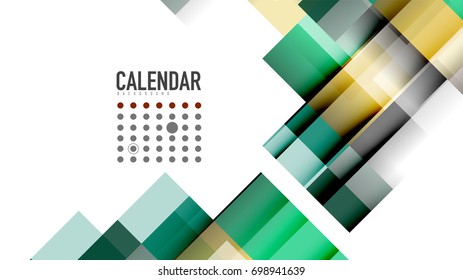 Business presentation geometric template. Digital technology layout, brochure or flyer concept or geometrical web banner background