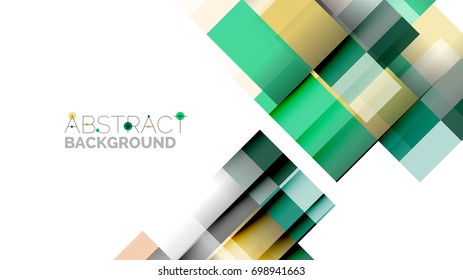Plantilla geométrica de presentación empresarial. Diseño de tecnología digital, concepto de folleto o folleto o fondo geométrico de banner web