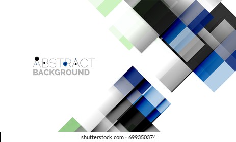 Business presentation geometric template. Digital technology layout, brochure or flyer concept or geometrical web banner background