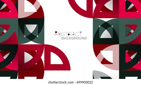 Business presentation geometric template. Digital technology layout, brochure or flyer concept or geometrical web banner background