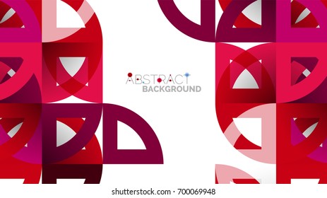 Business presentation geometric template. Digital technology layout, brochure or flyer concept or geometrical web banner background