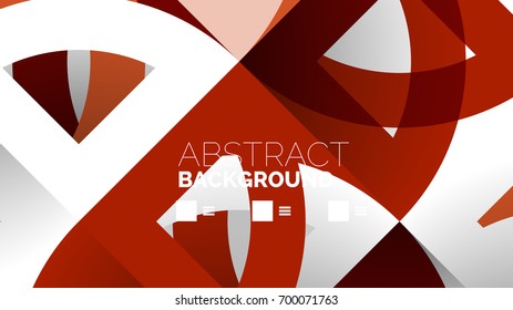 Business presentation geometric template. Digital technology layout, brochure or flyer concept or geometrical web banner background