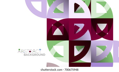 Geometrische Vorlage für Geschäftspräsentationen. Gestaltung der Digitaltechnik, Broschüre oder Flyer-Konzept oder geometrischer Hintergrund für Webbanner