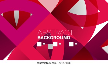Business presentation geometric template. Digital technology layout, brochure or flyer concept or geometrical web banner background