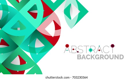 Business presentation geometric template. Digital technology layout, brochure or flyer concept or geometrical web banner background