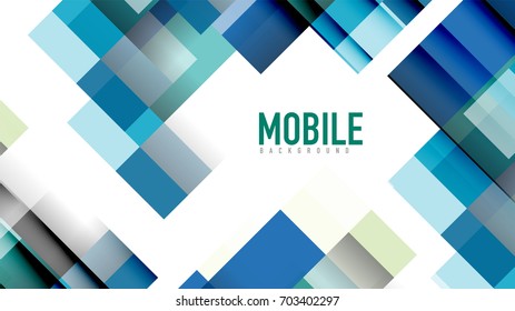 Plantilla geométrica de presentación empresarial. Diseño de tecnología digital, concepto de folleto o folleto o fondo geométrico de banner web