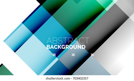 Plantilla geométrica de presentación empresarial. Diseño de tecnología digital, concepto de folleto o folleto o fondo geométrico de banner web