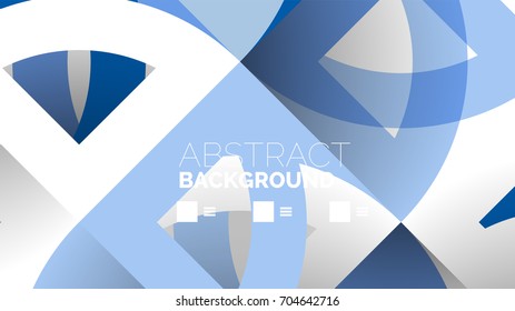 Business presentation geometric template. Digital technology layout, brochure or flyer concept or geometrical web banner background