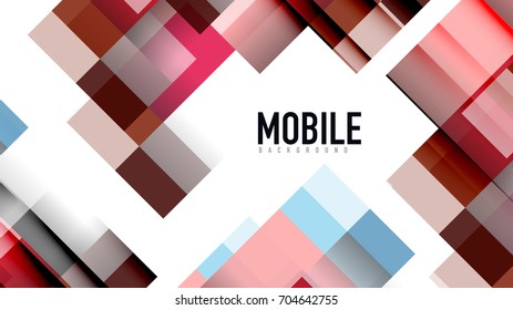 Business presentation geometric template. Digital technology layout, brochure or flyer concept or geometrical web banner background