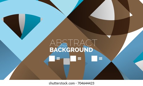 Business presentation geometric template. Digital technology layout, brochure or flyer concept or geometrical web banner background