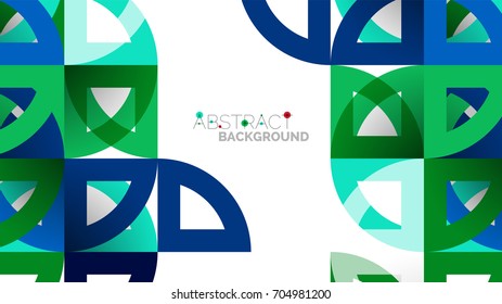 Business presentation geometric template. Digital technology layout, brochure or flyer concept or geometrical web banner background