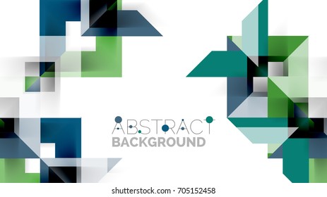 Geometrische Vorlage für Geschäftspräsentationen. Gestaltung der Digitaltechnik, Broschüre oder Flyer-Konzept oder geometrischer Hintergrund für Webbanner