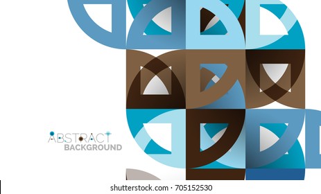 Business presentation geometric template. Digital technology layout, brochure or flyer concept or geometrical web banner background