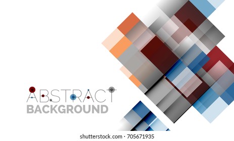 Business presentation geometric template. Digital technology layout, brochure or flyer concept or geometrical web banner background