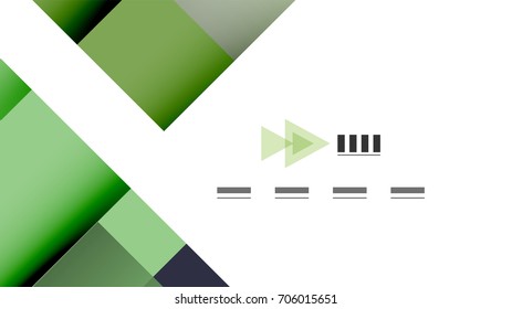 Business presentation geometric template. Digital technology layout, brochure or flyer concept or geometrical web banner background