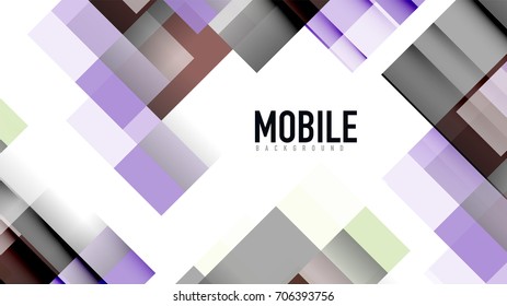 Business presentation geometric template. Digital technology layout, brochure or flyer concept or geometrical web banner background