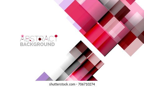 Business presentation geometric template. Digital technology layout, brochure or flyer concept or geometrical web banner background