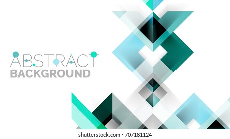 Geometrische Vorlage für Geschäftspräsentationen. Gestaltung der Digitaltechnik, Broschüre oder Flyer-Konzept oder geometrischer Hintergrund für Webbanner