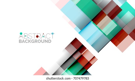 Geometrische Vorlage für Geschäftspräsentationen. Gestaltung der Digitaltechnik, Broschüre oder Flyer-Konzept oder geometrischer Hintergrund für Webbanner