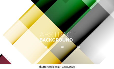 Business presentation geometric template. Digital technology layout, brochure or flyer concept or geometrical web banner background