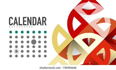 Business presentation geometric template. Digital technology layout, brochure or flyer concept or geometrical web banner background