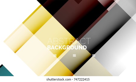 Business presentation geometric template. Digital technology layout, brochure or flyer concept or geometrical web banner background
