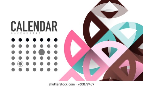 Business presentation geometric template. Digital technology layout, brochure or flyer concept or geometrical web banner background