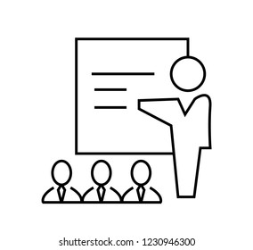 Business Presentation Group Stock Vector (Royalty Free) 1230946300 ...