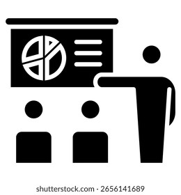Elemento De Ícone De Apresentação Comercial Para Design