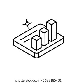 Business Presentation Symbol, Vektorgrafik