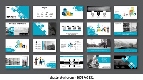 Infografía de presentación de negocios. Información financiera. Diseñar la plantilla de elementos hombus azul, fondo blanco. Casas, gente que compra bienes raíces. Trabajo en equipo de personas en el empresario de la ciudad. Usar en volantes