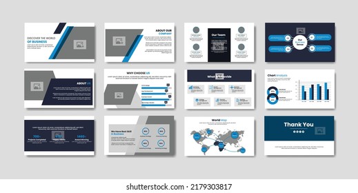 Business presentation infographic template. powerpoint template design. website presentations portfolio design. Business minimal slides presentation background template.