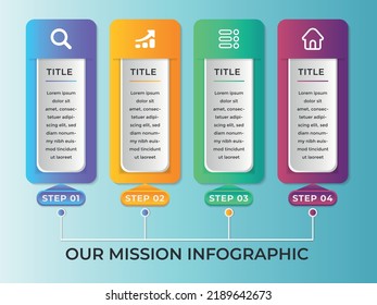 Business Presentation Infografiken abstrakte 3D-Vektordesign-Vorlage. Kann für das Workflow-Layout, Diagramm, Jahresbericht, Web-Design, Kreativbanner, Label-Vektorgrafik verwendet werden