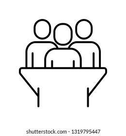  Business Presentation Related Vector Line Icon