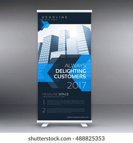 business presentation roll up banner