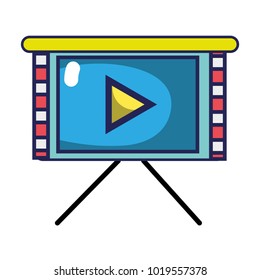 business presentation screen video technology