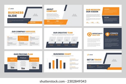 Business Presentation Slide Design. Business Presentation Template .