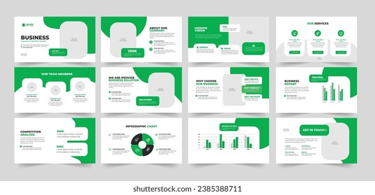 Business Presentation Slide and Presentation Slide Design Template.