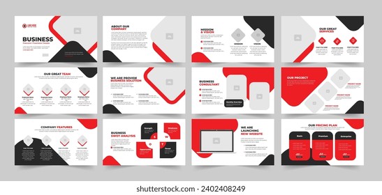 Business Presentation Slide or  Multipurpose Business Presentation Slide Layout Template 