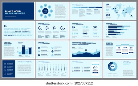 Business presentation slides templates from infographic elements. Use in presentation, corporate report, marketing, advertising, annual report, banner. Business presentation slides templates from infographic elements. Use in presentation, corporate report, marketing, advertising, annual report, banner.