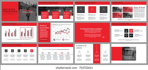 Las plantillas de presentación empresarial se presentan a partir de elementos infográficos. Puede ser utilizado para la presentación, volante y volante, folleto, informe corporativo, marketing, publicidad, informe anual, banner, folleto.