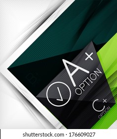 Business presentation stripes abstract background. For infographics, business backgrounds, technology templates, business cards