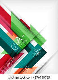 Business presentation stripes abstract background. For infographics, business backgrounds, technology templates, business cards