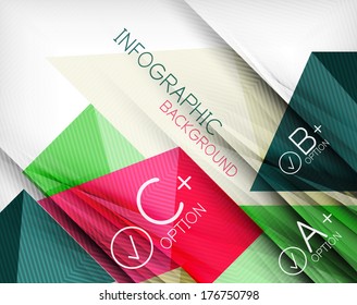 Business presentation stripes abstract background. For infographics, business backgrounds, technology templates, business cards