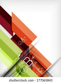 Business presentation stripes abstract background. For infographics, business backgrounds, technology templates, business cards
