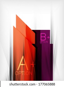 Business presentation stripes abstract background. For infographics, business backgrounds, technology templates, business cards